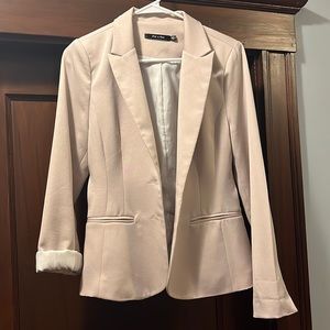 Cream blazer